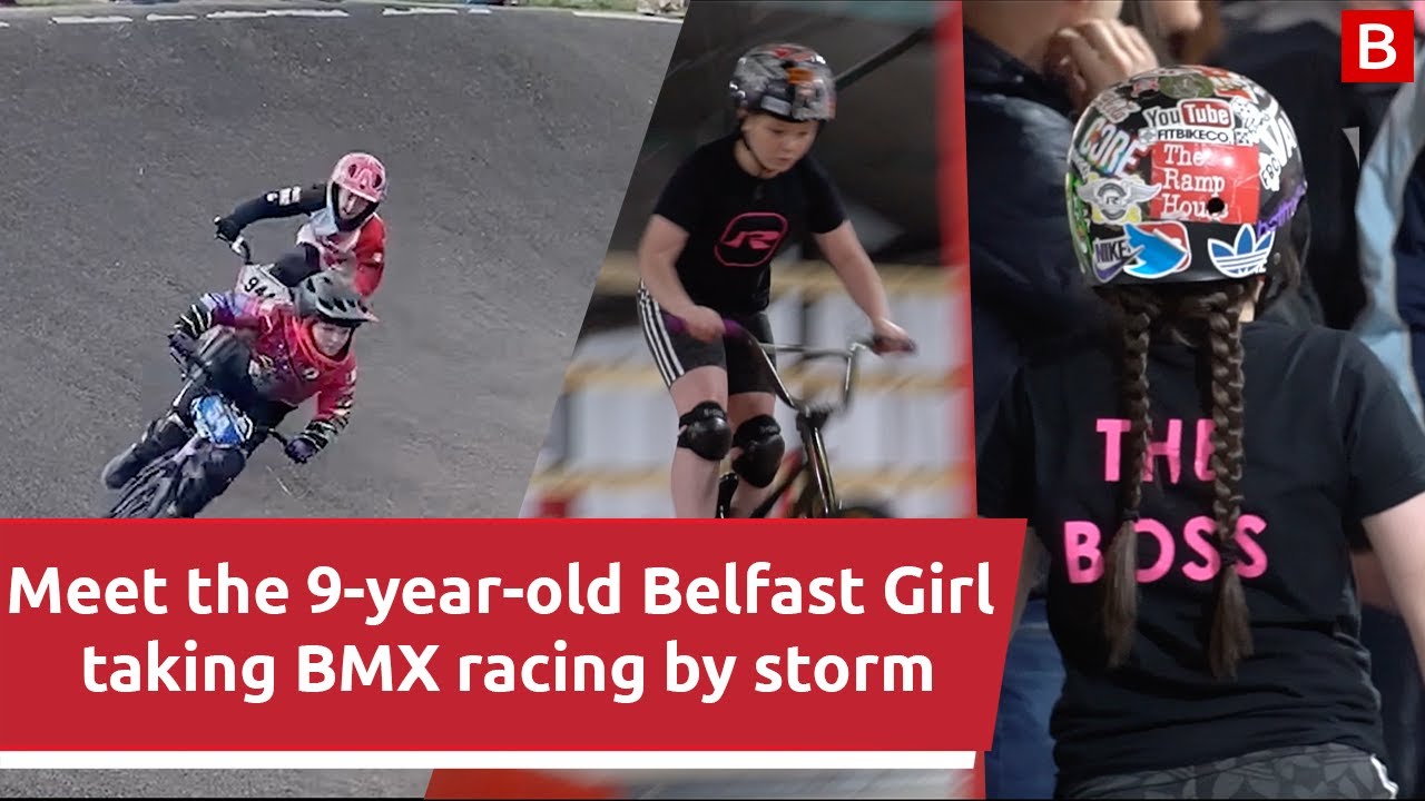 9-year-old Belfast Girl taking BMX racing by storm