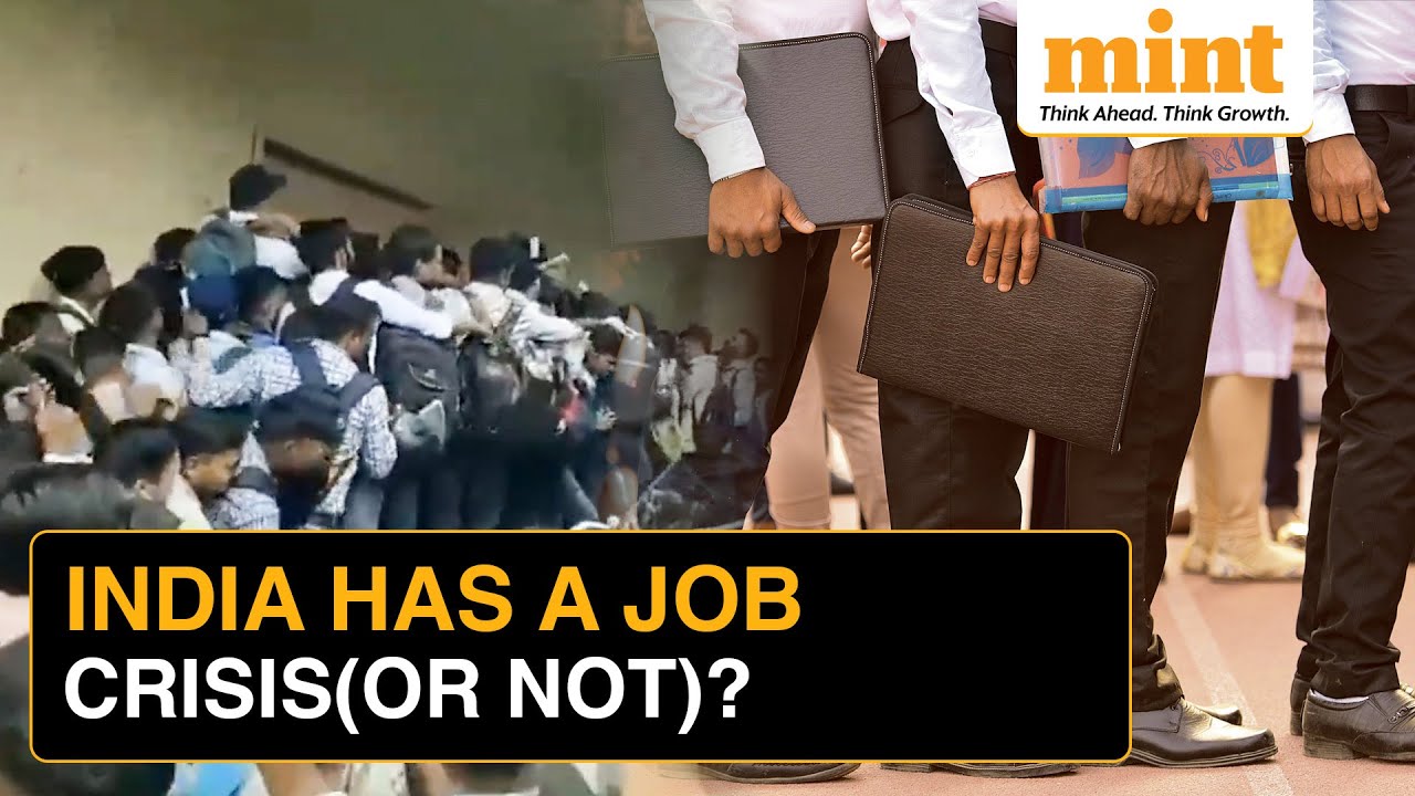 INDIA&rsquo;S JOB CRISIS: Unemployment Up By 4% | SBI Claims India Created 125 MN JOBS | The Real Picture