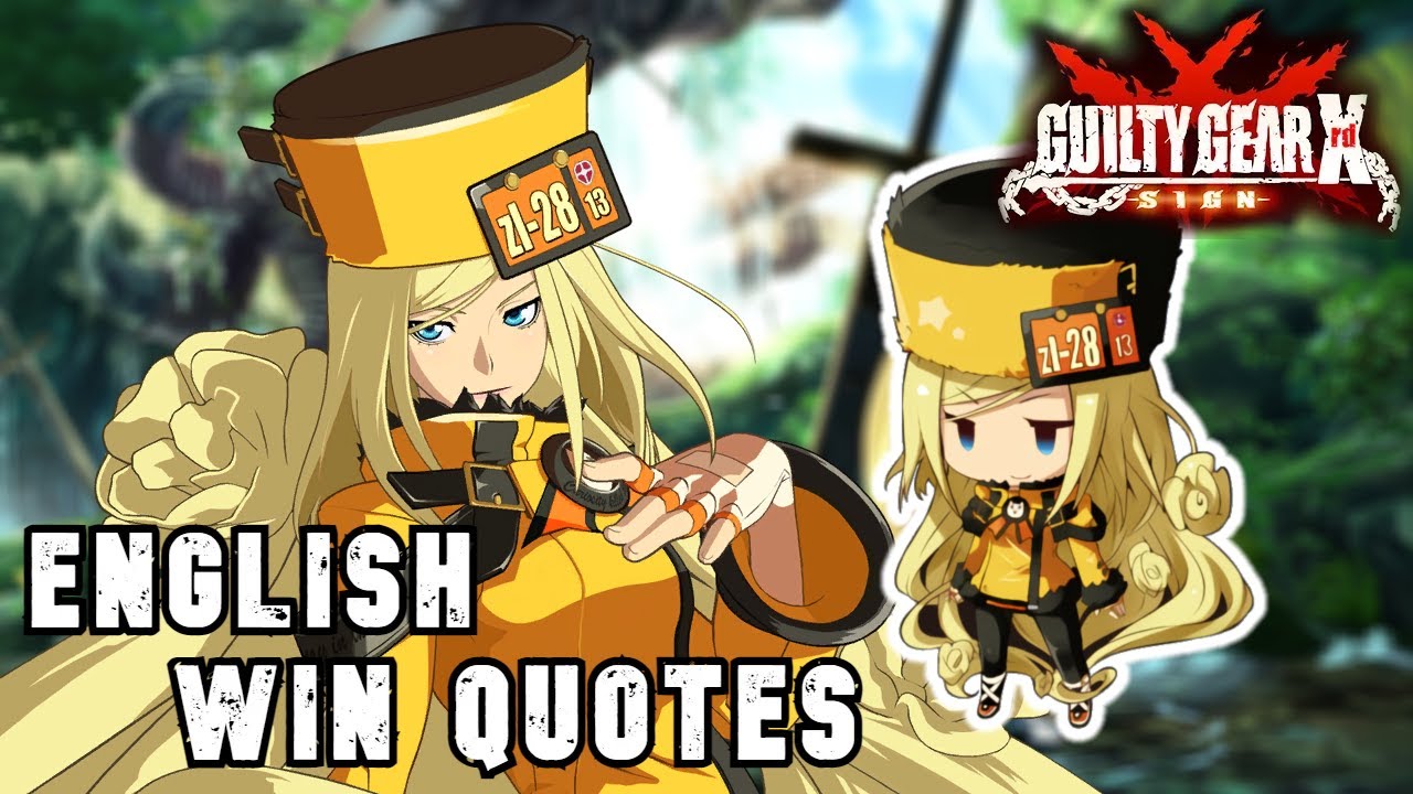 Guilty Gear Xrd: Millia Rage English Voices (Win Quotes)