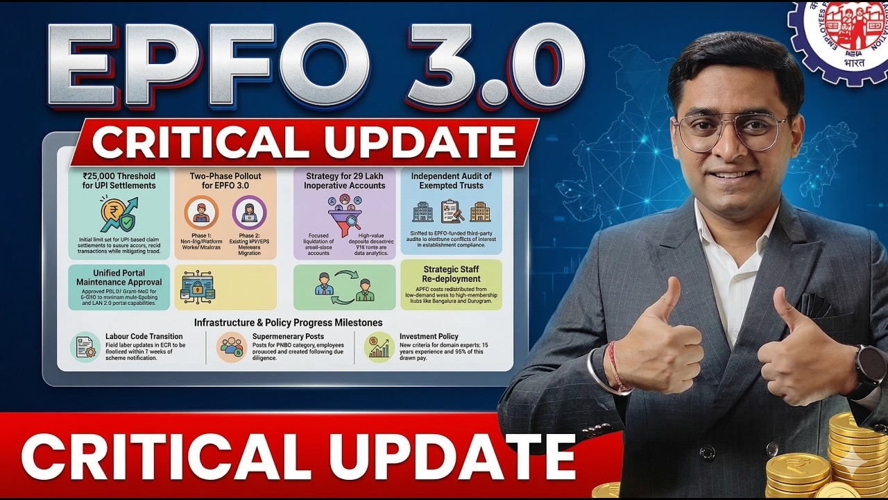 🚨 EPFO 3.0 Big Update 2026: क्या है ⚡Phase 1 और Phase 2? देखिये पूरी