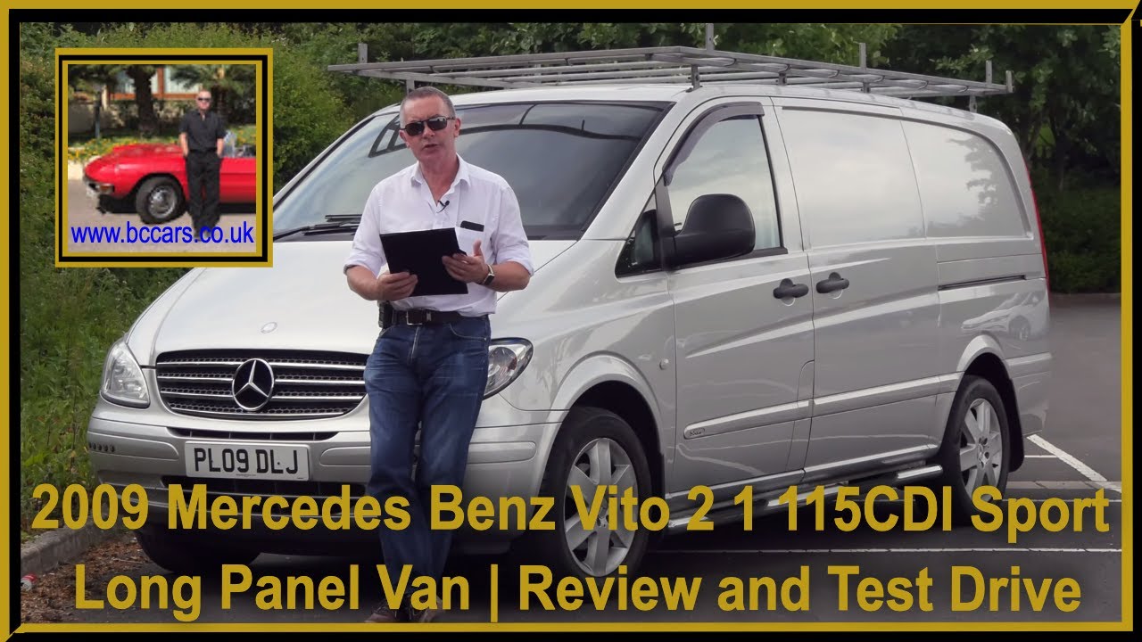 2009 Mercedes Benz Vito 2 1 115CDI Sport Long Panel Van | Review and Test Drive