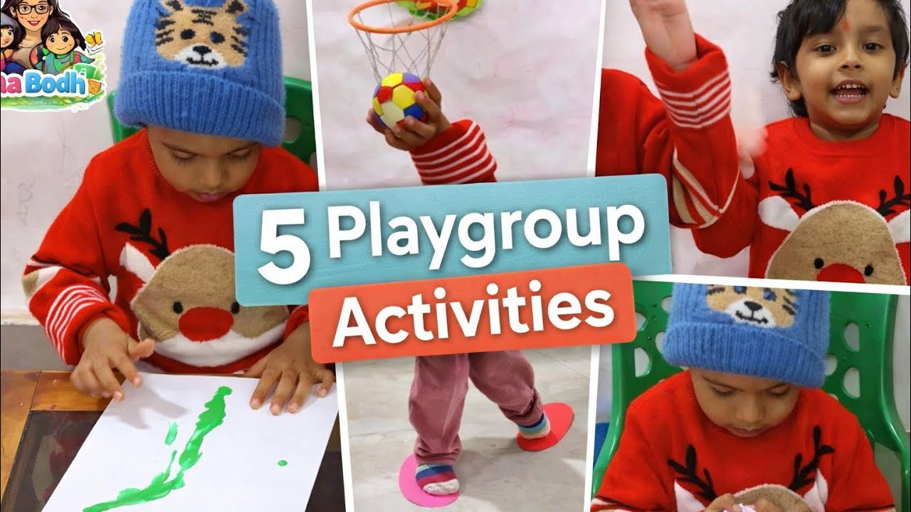Playgroup Daily Learning Plan | 5 Simple Activities for Toddlers #toddlers #toddlerlearning