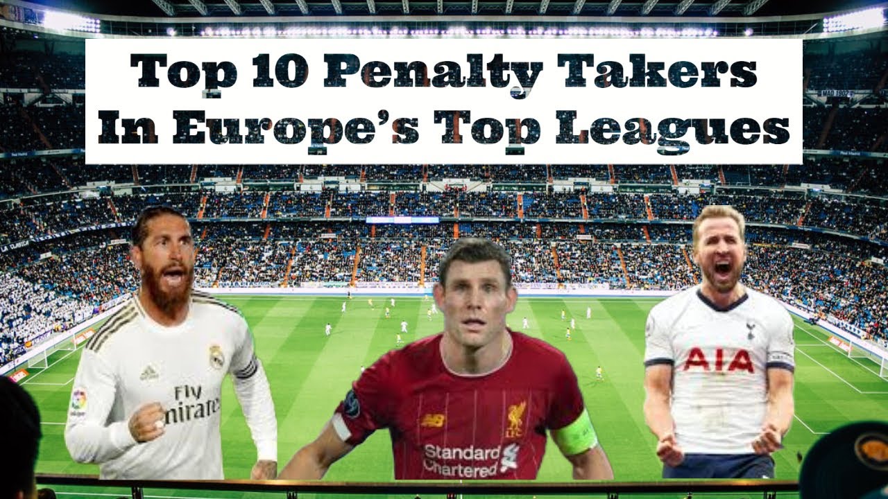 Top 10 Penalty Takers in Europe