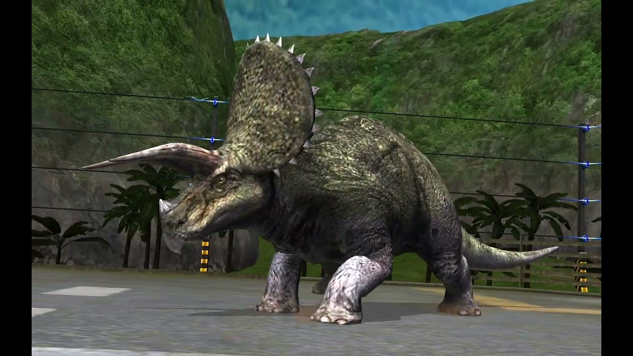5mins and 23 secs of JURRASIC WORLD THE GAME