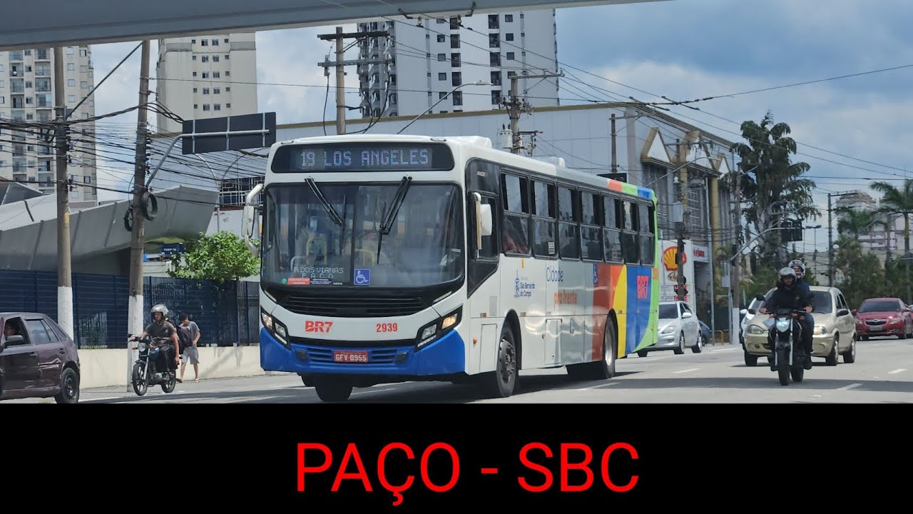 Movimentação de ônibus no PAÇO {SBC} | 