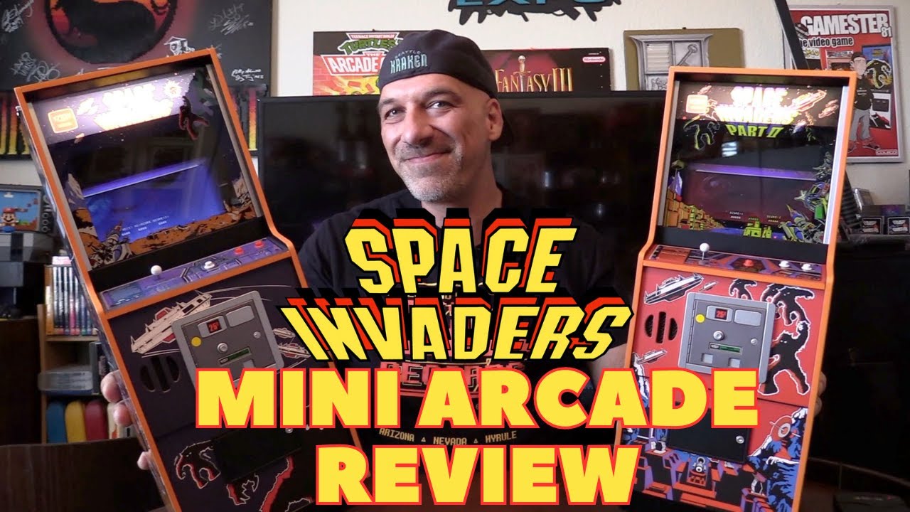 Обзор нового мини-аркады Space Invaders в масштабе 1/4 — Gamester81