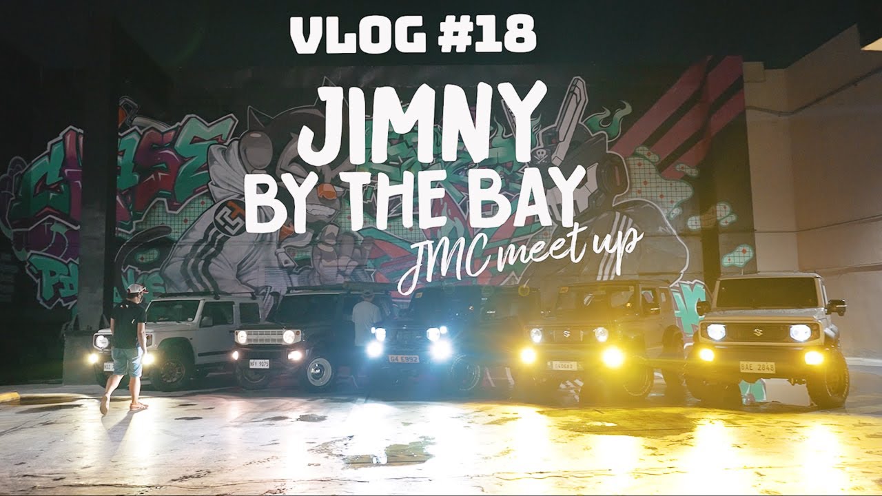 Vlog#18 Jimny MNL Community Car meet Up | Jimny by the bay | 4k