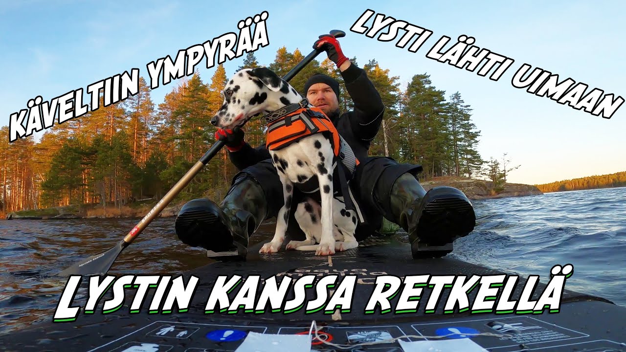 SUP-Laudalla Saareen Yöksi Lystin Kanssa BMA