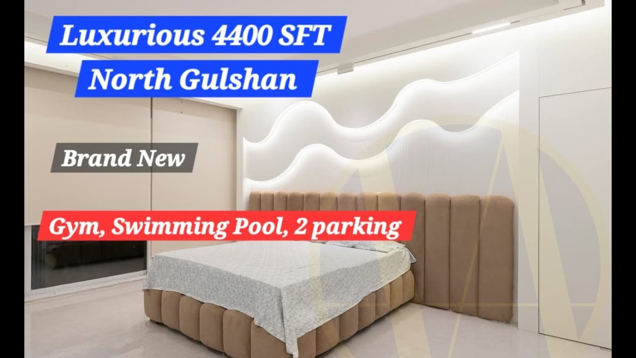 Luxury Flat Sale at North Gulshan || 4400 SFT || Gym, Swimming Pool || Brand New || 01730588280