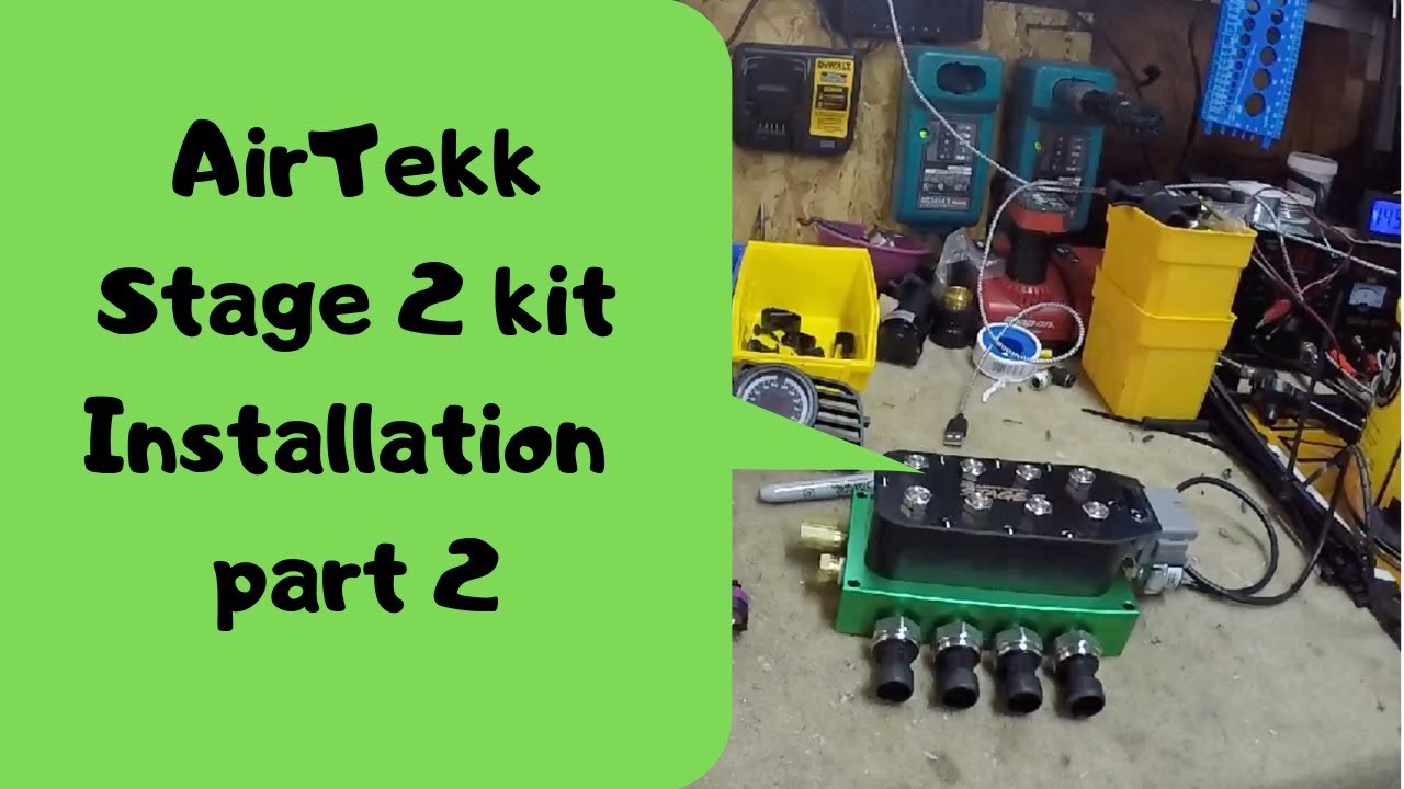 Airtekk air ride install  part 2