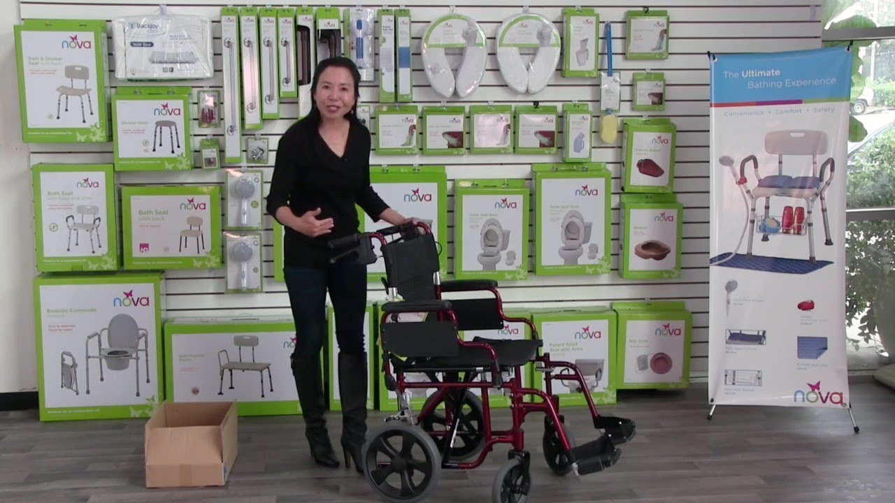 352 Transport Chair - Assembly & Features