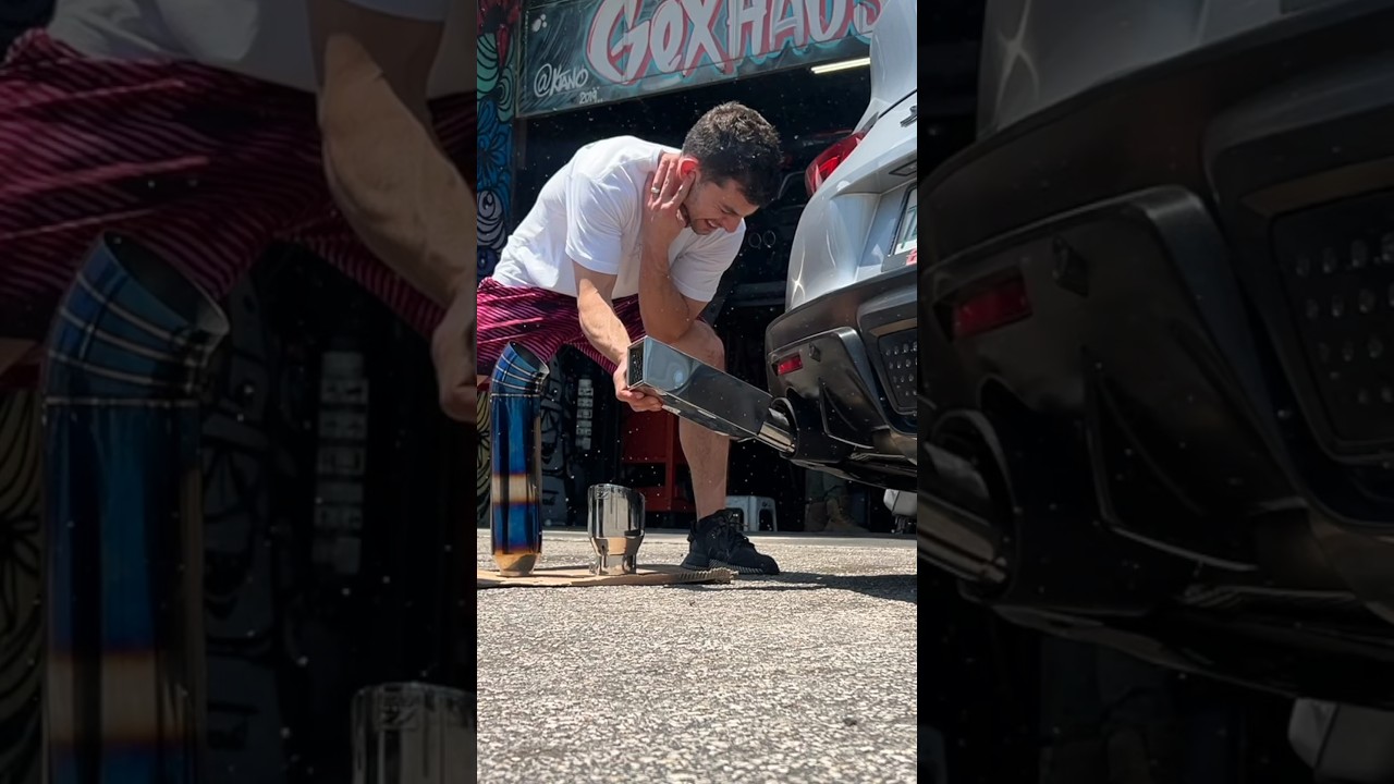 The blue one 🤣 Exhaust Tips ACTUALLY changing the sound 🧢