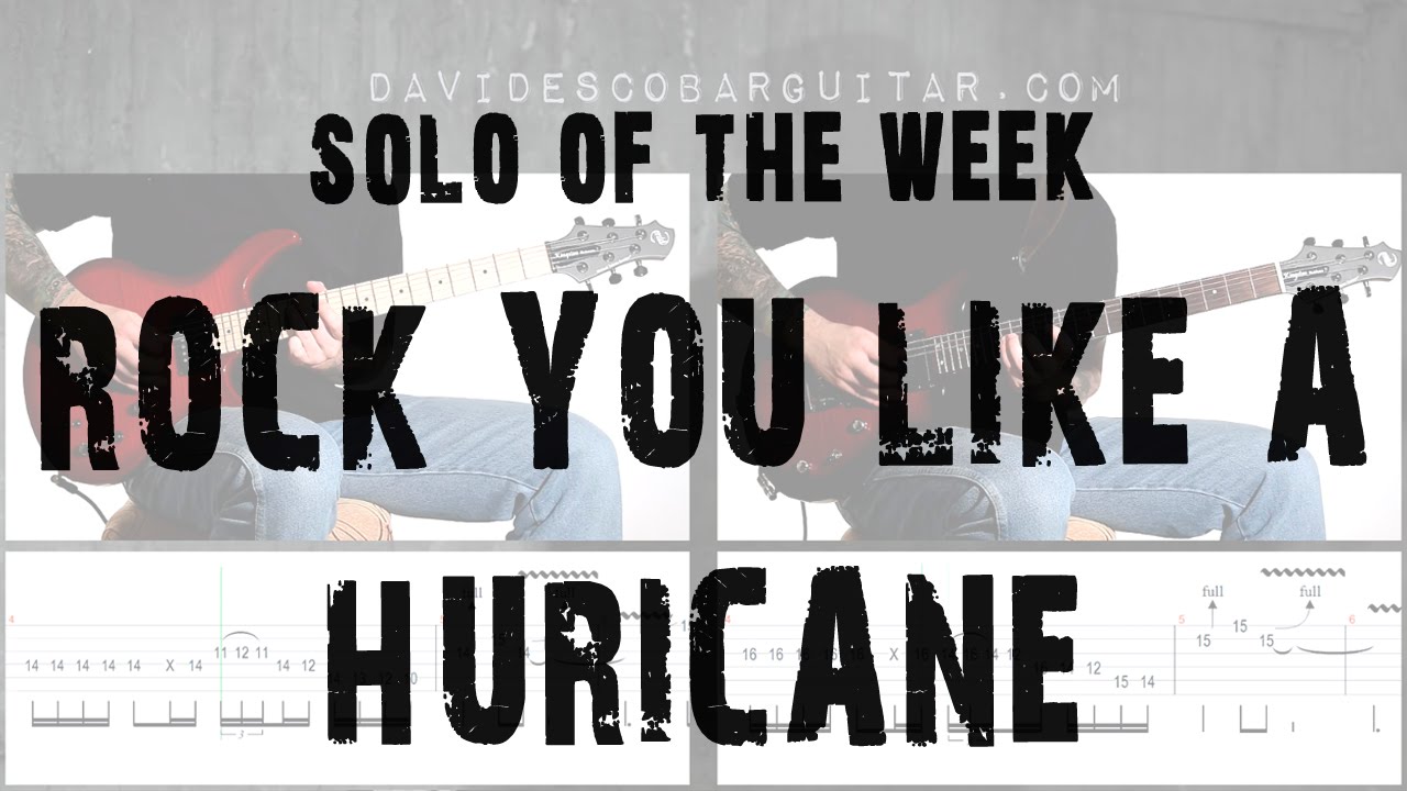 Solo Of The Week: 51 Scorpions - Rock You Like A Hurricane