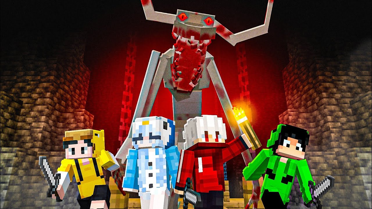 O NOVO GOATMAN NOS ATACOU NO MINECRAFT!