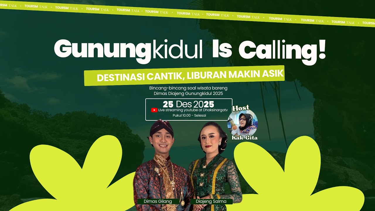 Bincang-Bincang Bersama Dimas Diajeng 2025  |  Podcast Gunungkidul is Calling