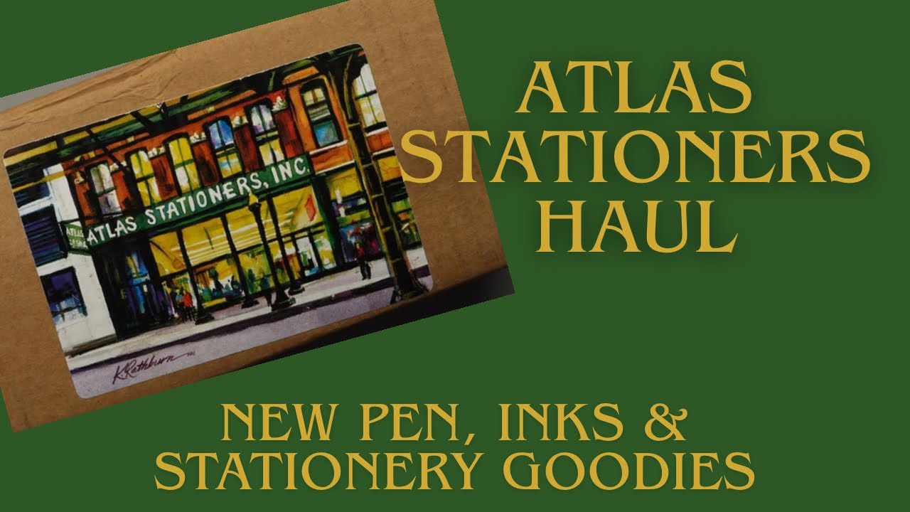 Unbox with me: Atlas Stationers Haul