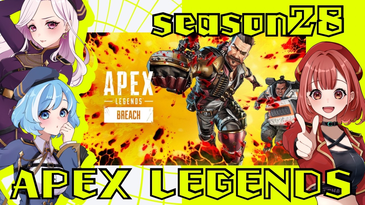 【apex】久しぶりのフルパランク！Twitch同時配信中。