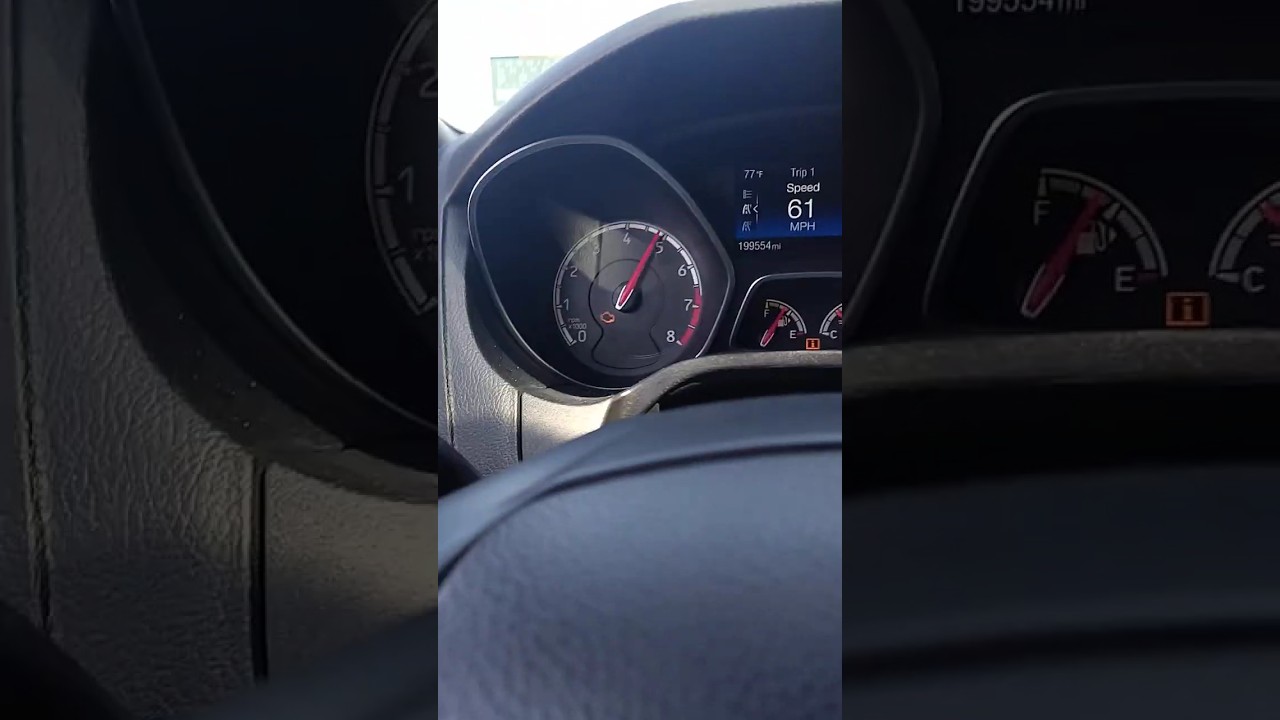 2017 Focus ST FBO stock turbo 0-60mph