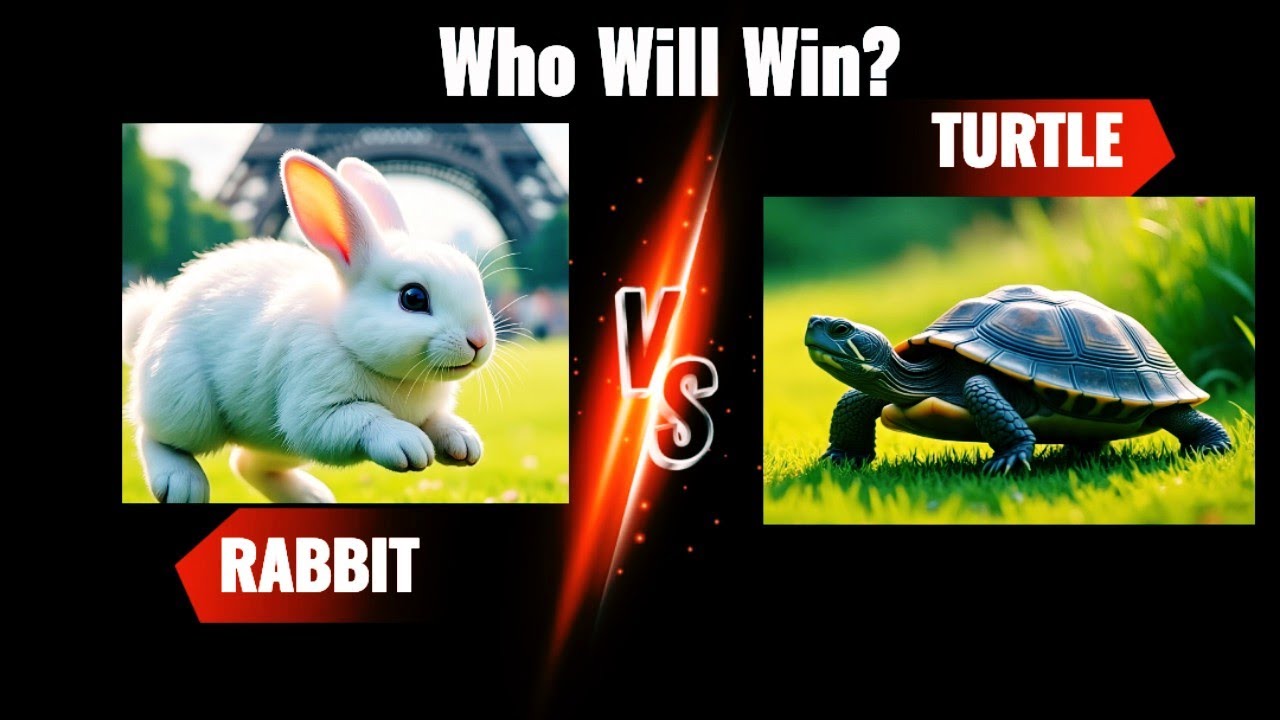 Hare vs Tortoise |fast Vs focused: The Battle for Victory|Moral Stories@Monostoryworld 