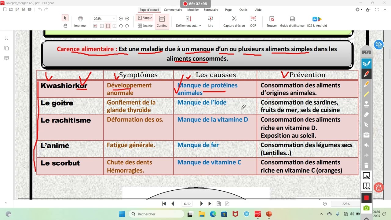 Ration alimentaire 🍽️ | 3AP