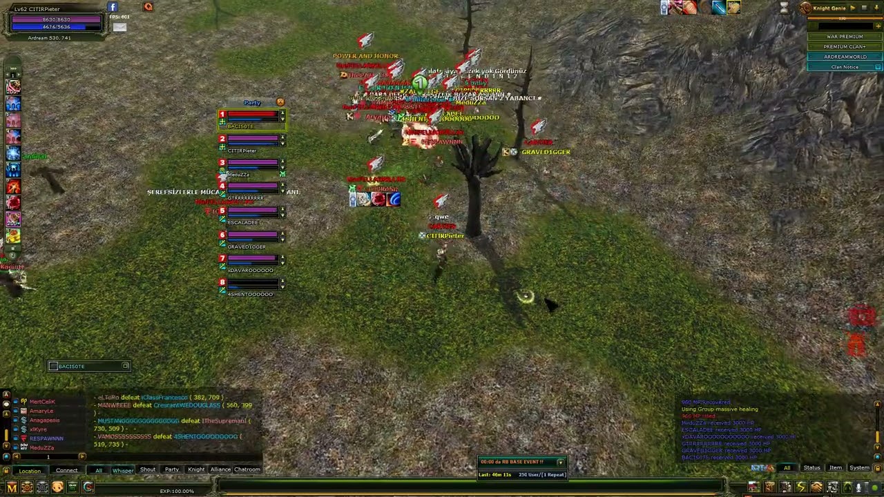 CARTİER(REWİND) vs TheFellasKillas&GAUS #ardreamworld #pathoswar #homekoworld #ko4fun #yourko