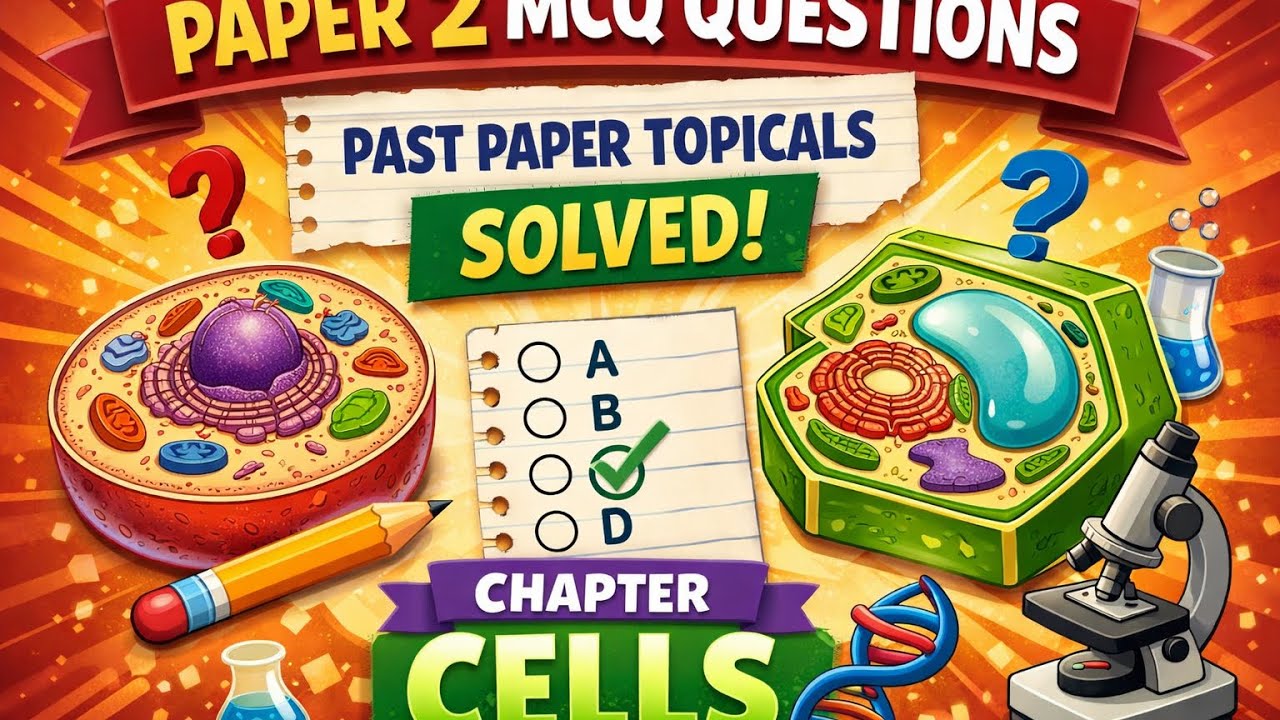 IGCSE P2 | BIOLOGY | TOPICALS OF CELLS 