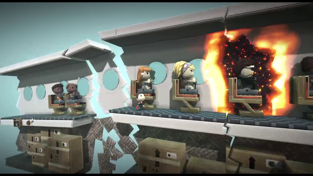 LittleBigPlanet™3 Tom Survived Plane Crash Part 1