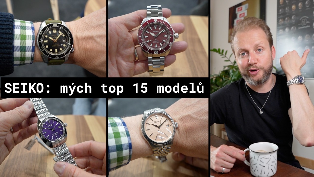 SEIKO novinky 2025, sraz v Koscomu a výběr mých TOP modelů