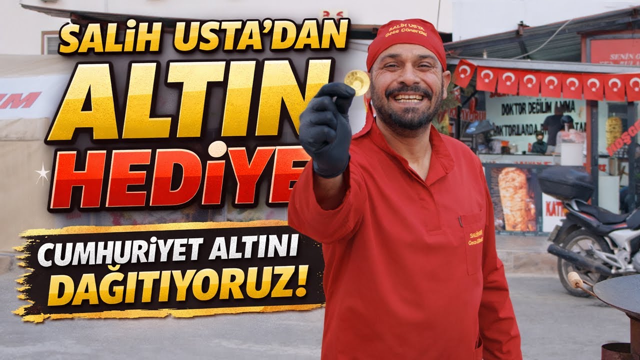 DÜRÜMÜ ISIRDI… İÇİNDEN TAM ALTIN ÇIKTI!