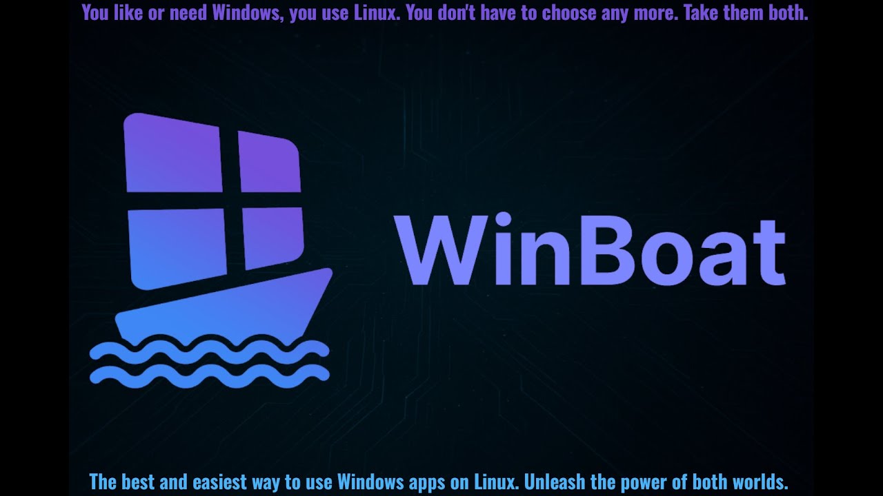 WinBoat &mdash; самый простой способ запуска приложений Windows на Linux