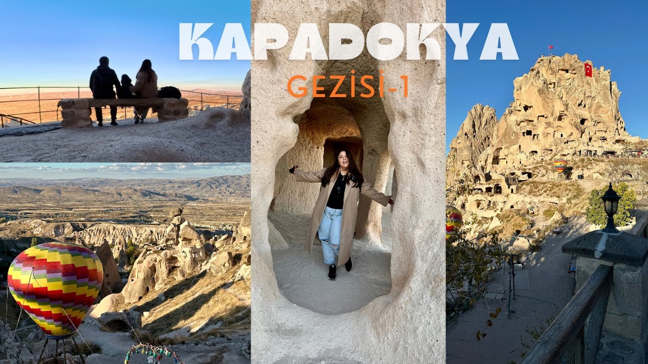 Kapadokya'da İlk Günümüz! 🎈 Otel Odası Turu ve Hisar Gezisi | Kapadokya Vlog #1k 