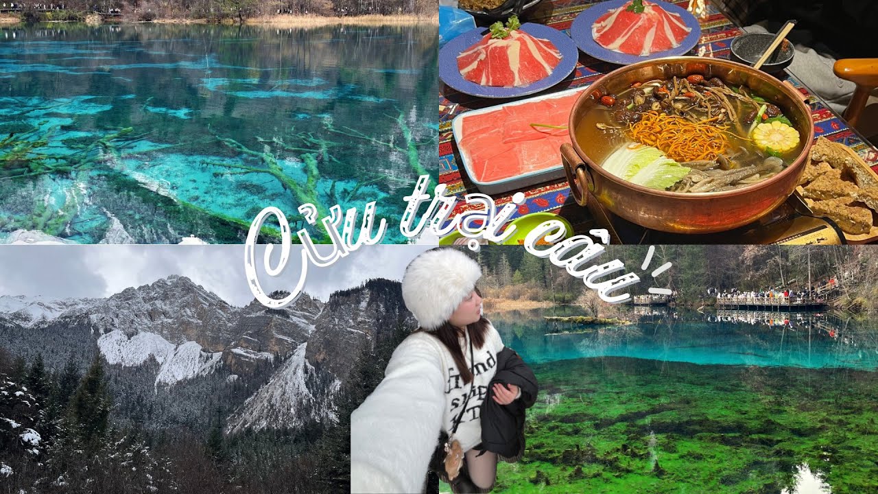 Vlog | Lạc Vào Cửu Trại Câu - Nơi Mặt Hồ Xanh Như Ngọc🏔️🏞️