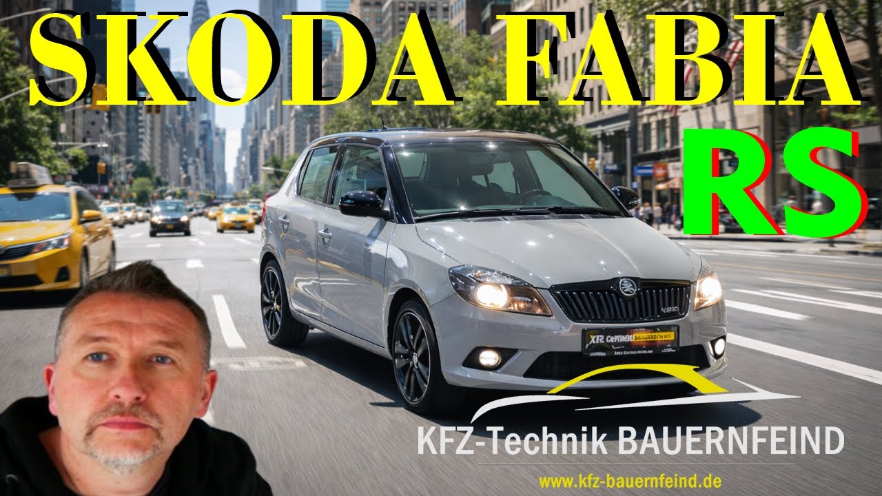 Skoda Fabia RS I 180 PS I STAHL-GRAU I