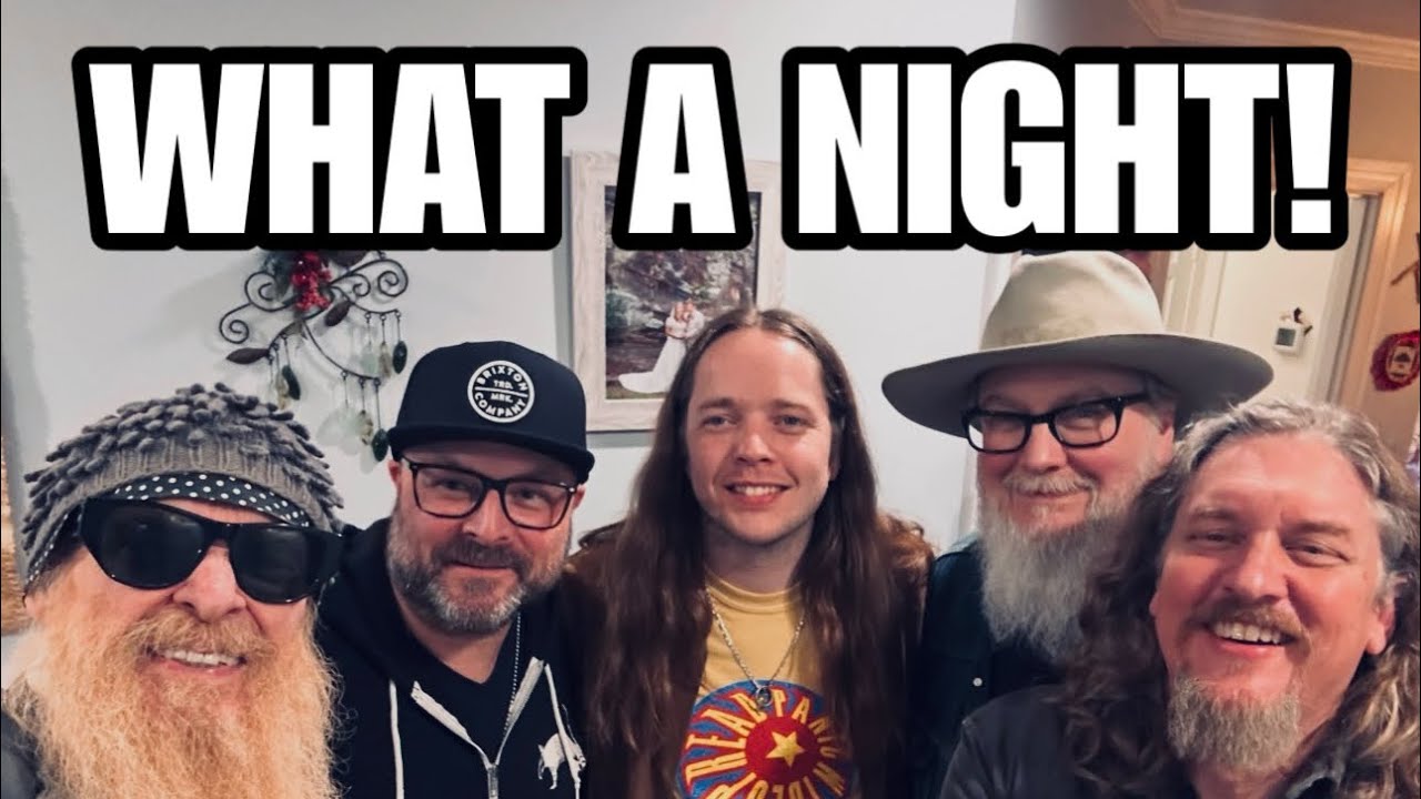 Epic Party With Billy Gibbons, Billy Strings, Bela Fleck, Otis Gibbs, Shawn Camp and more! 