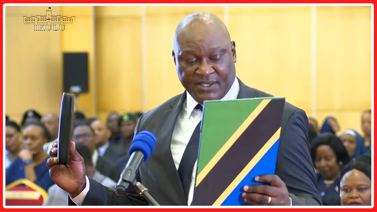 MWANZO-MWISHO DANIEL CHONGOLO AKILA KIAPO IKULU MBELE YA RAIS APIGIWA MAKOFI