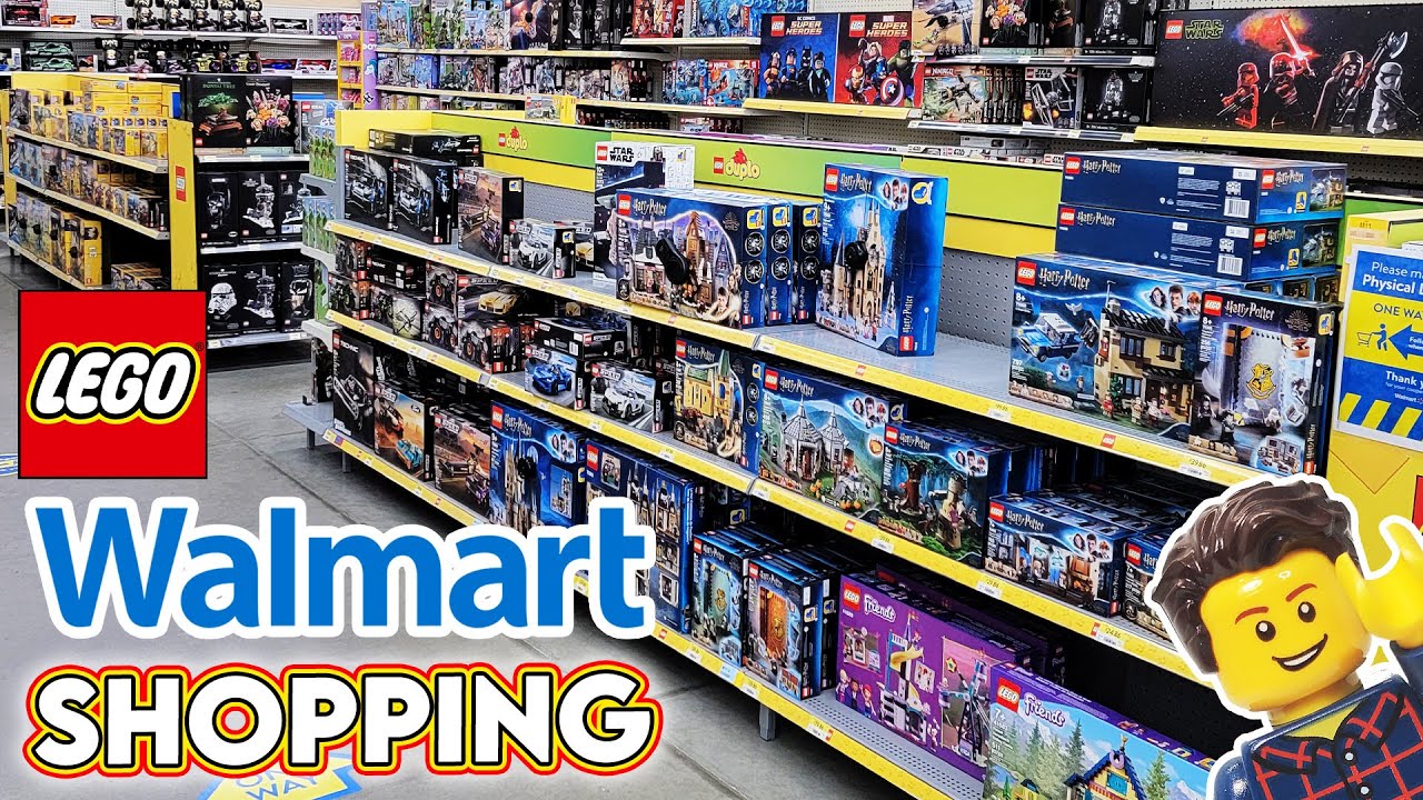 Discounted LEGO Shopping at Walmart! We got Lucky!