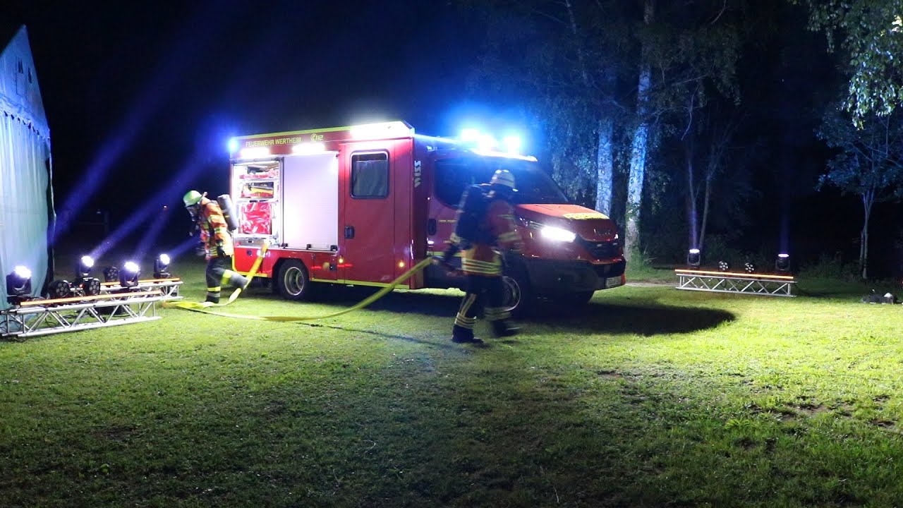 Feuerwehr Wertheim Abt. Urphar / Lindelbach Übergabe Fahrzeugshow TSF-W WISS Verabschiedung TSF LT31