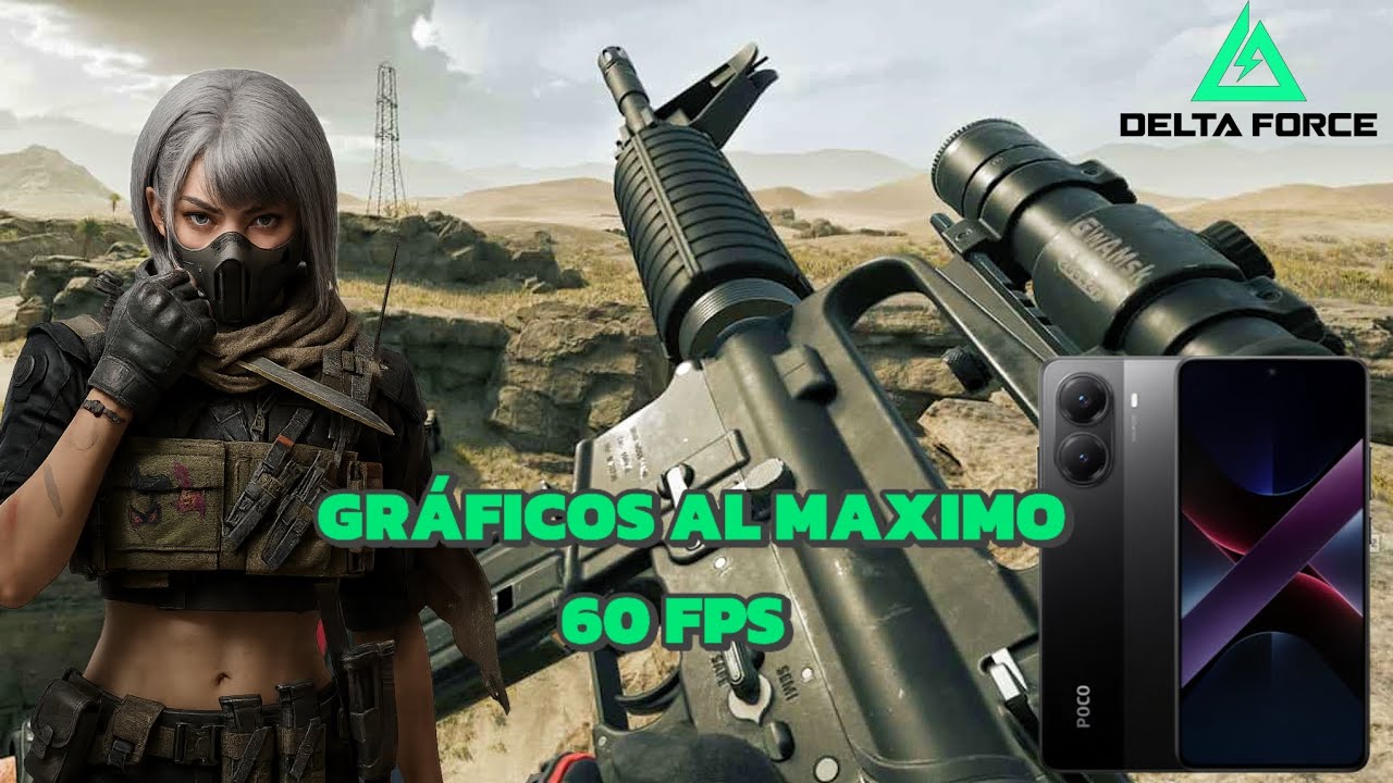 Delta Force Mobile Poco x7 pro