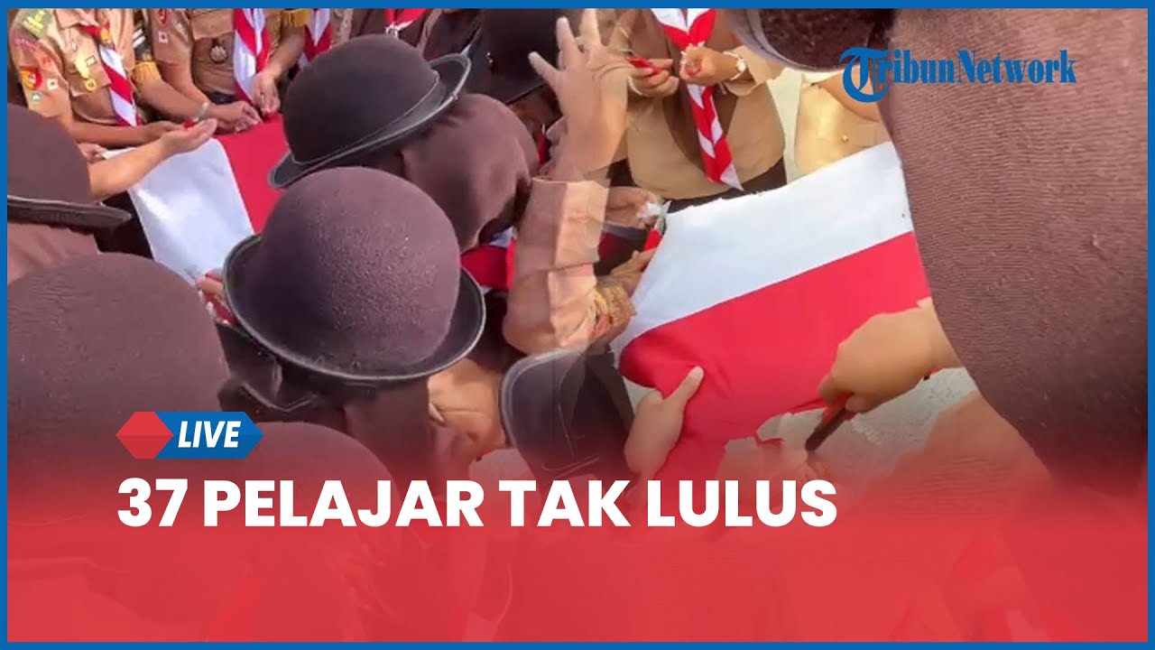 🔴Nasib Siswa di Padang Usai Aksi Perobekan Bendera Merah Putih Viral, 37 Pelajar Tak Lulus