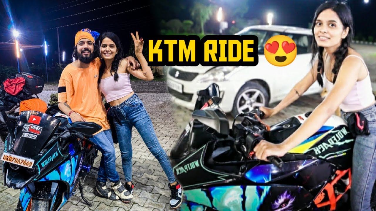 Finally Savya Ke Sath KTM Pr Long Ride Shuru 😃