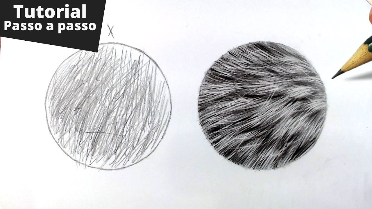 DICAS: Como Desenhar Pelo | Tutorial Narrado Passo a Passo