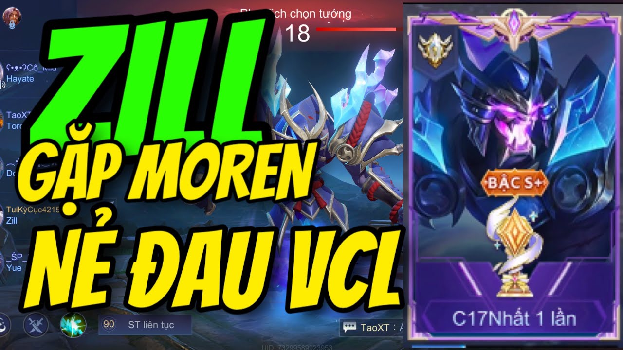 RANK TINH ANH ĐÂU PHẢI DỄ | GẶP MOREN NẺ ĐAU VCL