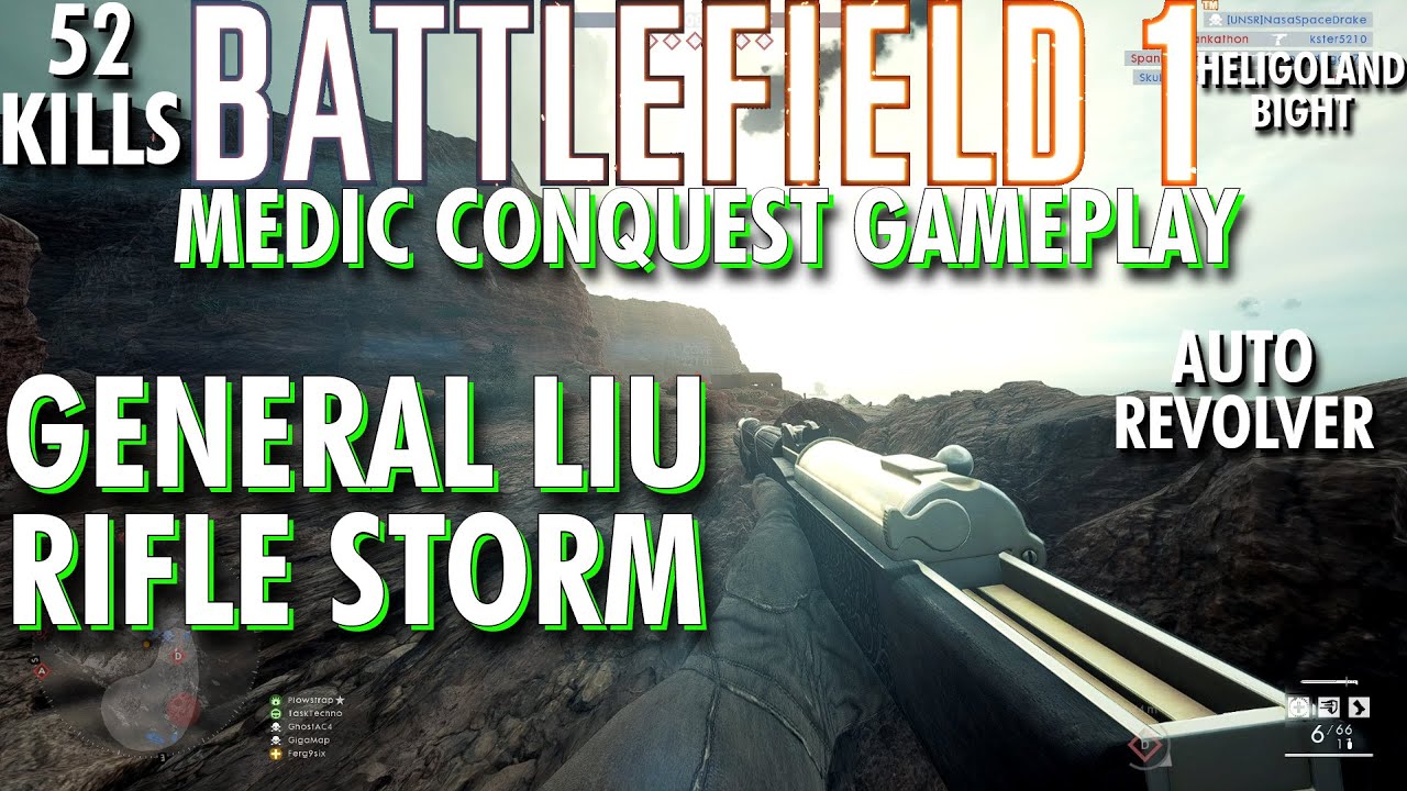 Chambering Glitch Still Exists... General Liu Storm Gameplay - Battlefield 1 Conquest No Commentary