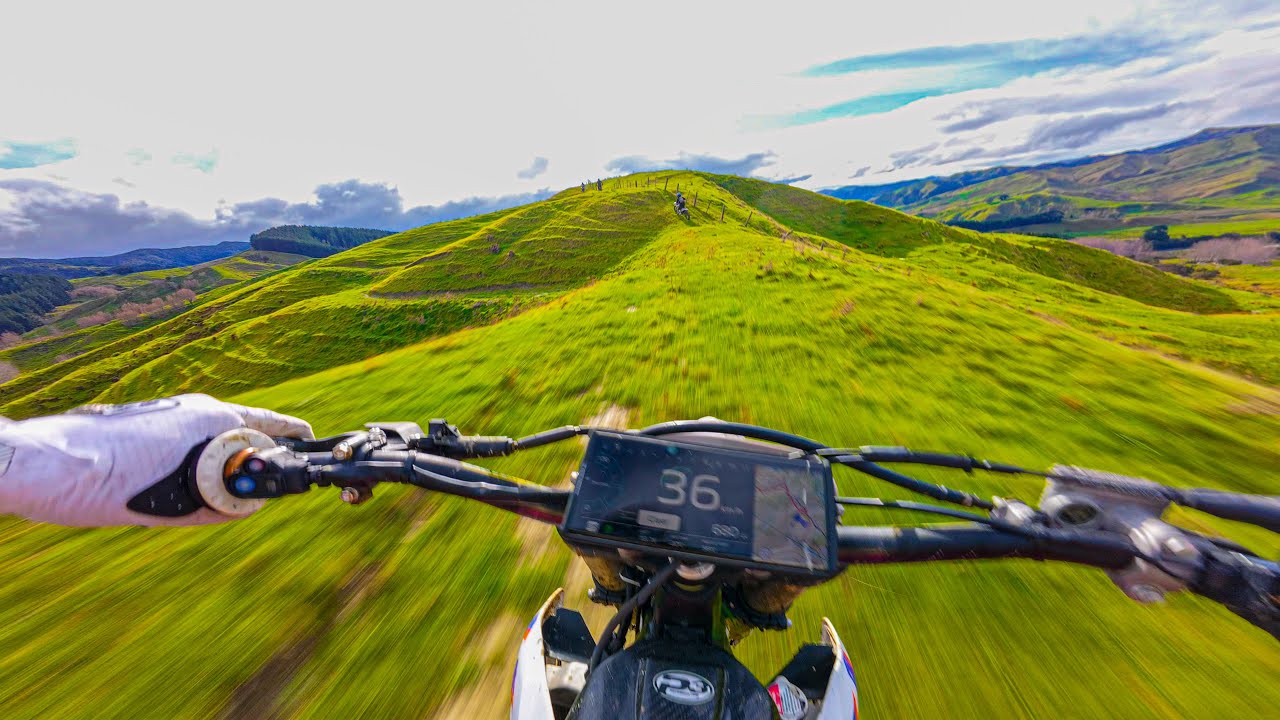 YZ450F | CRAZY STEEP OUTBACK RIDE!!! (RAW SOUND) 4K