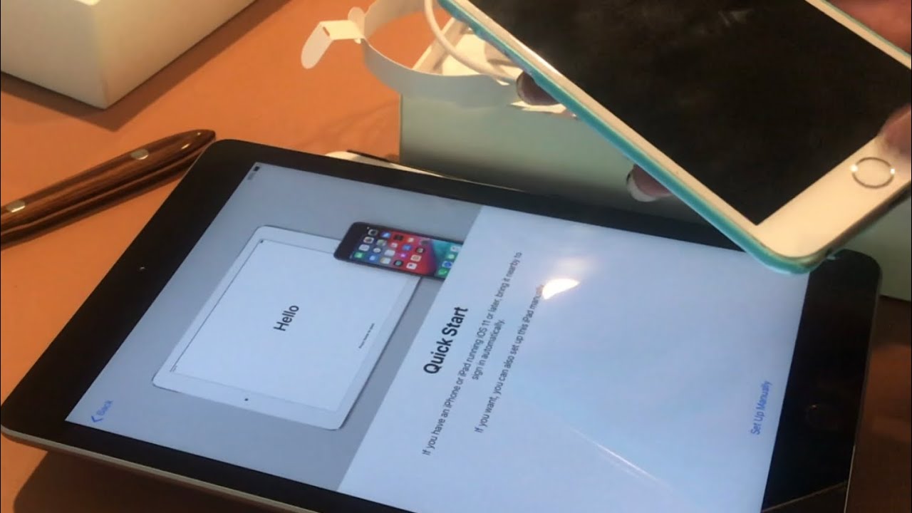 setting up the iPad 6th generation (the EASY way) using your iPhone