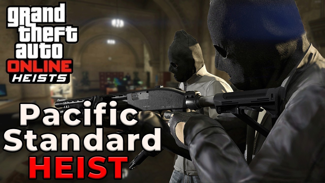 Finishing the Pacific Standard Heist! GTA V