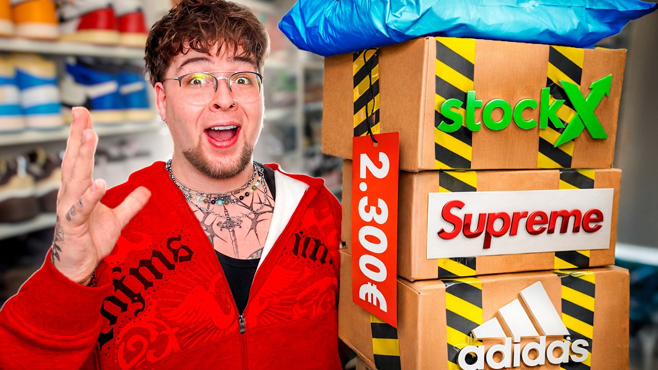 STOCKX ME HA ENVIADO 4 PAQUETES de +2.300€!! (Unboxing potente)