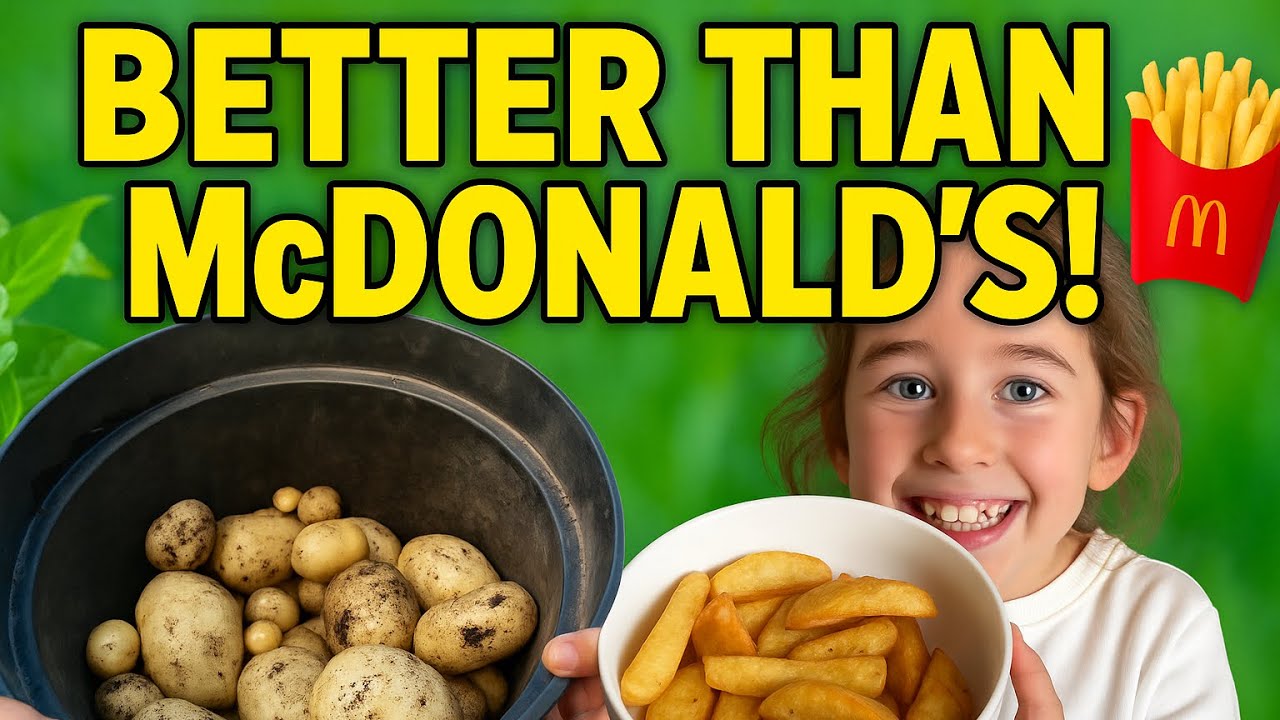From Garden to Plate: Harvesting Potatoes & Making Crispy Homemade Chips (Better Than McDonald’s!)
