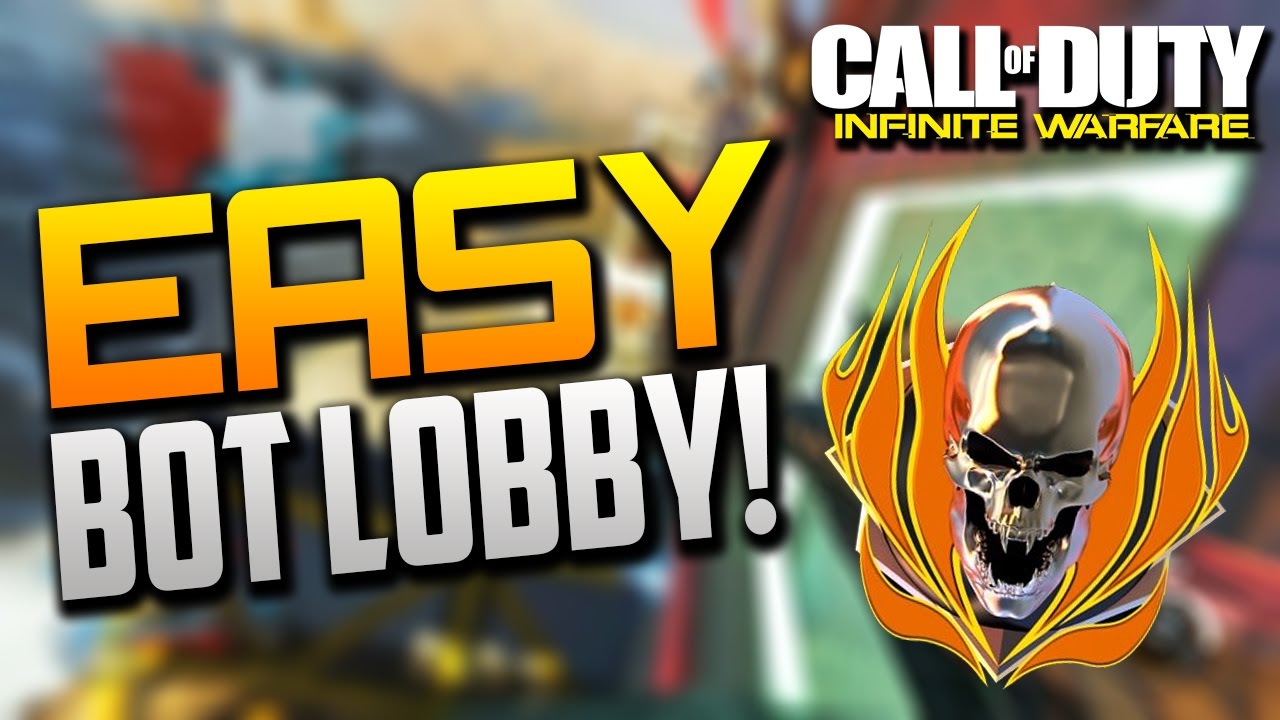 INFINITE WARFARE UNLIMITED XP GLITCH! BOT LOBBY GLITCH! PRESTIGE/XP HACK! HOW TO MAKE A BOT/XP LOBBY