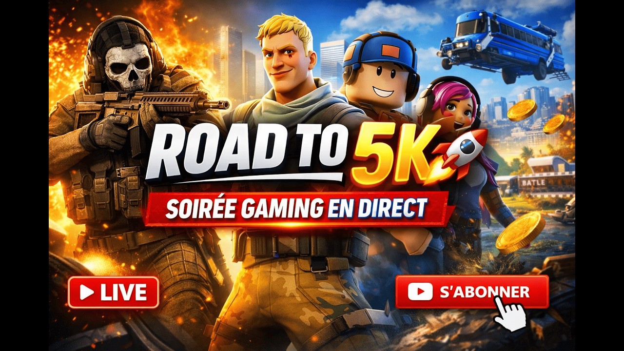 🔴GRIND MAX NIVEAUX SUR WARZONE ! 👹 Go Les 5000 Abos !!!